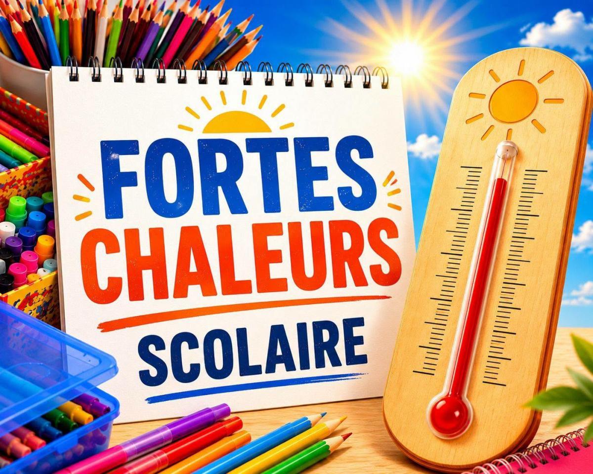 Fortes chaleurs - dispositif exceptionnel pour les écoles