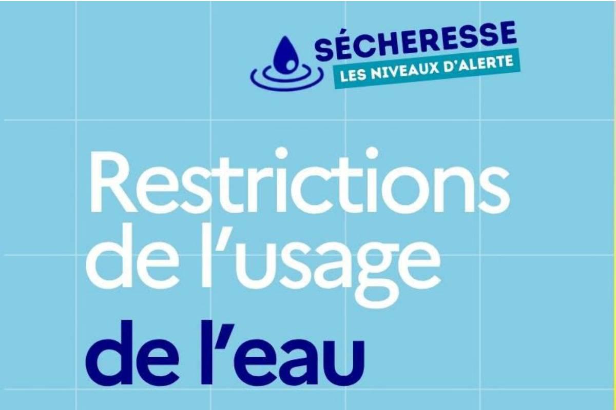Sécheresse : de nouvelles restrictions sur l'usage de l'eau entrent en vigueur