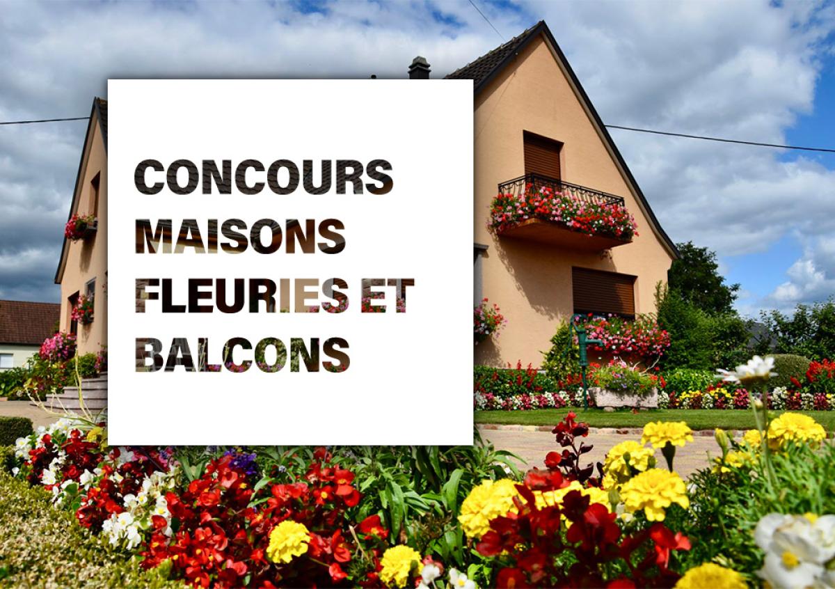 Concours des maisons fleuries et Portes ouvertes aux Serres Municipales