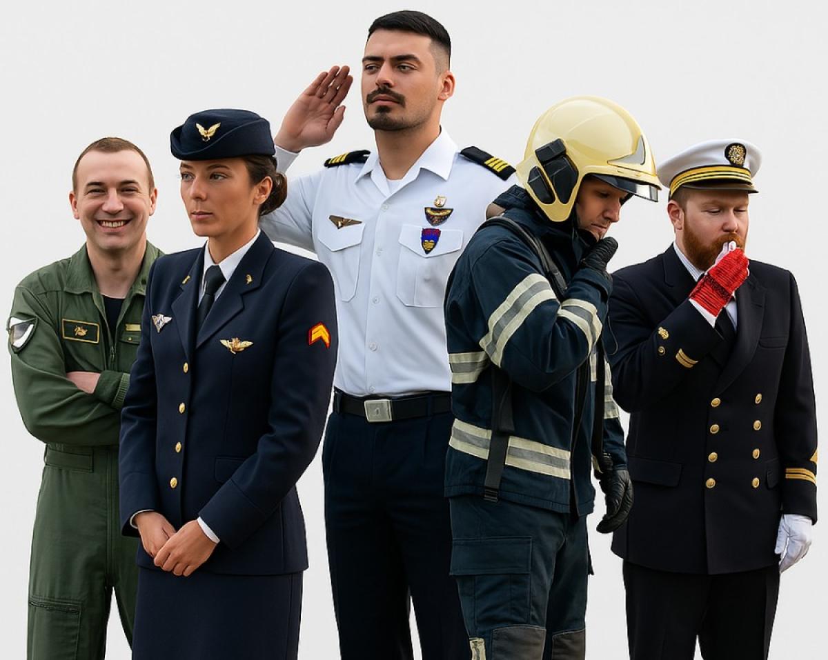 Exposition les métiers de l'Armée de l'Air et de l'Espace