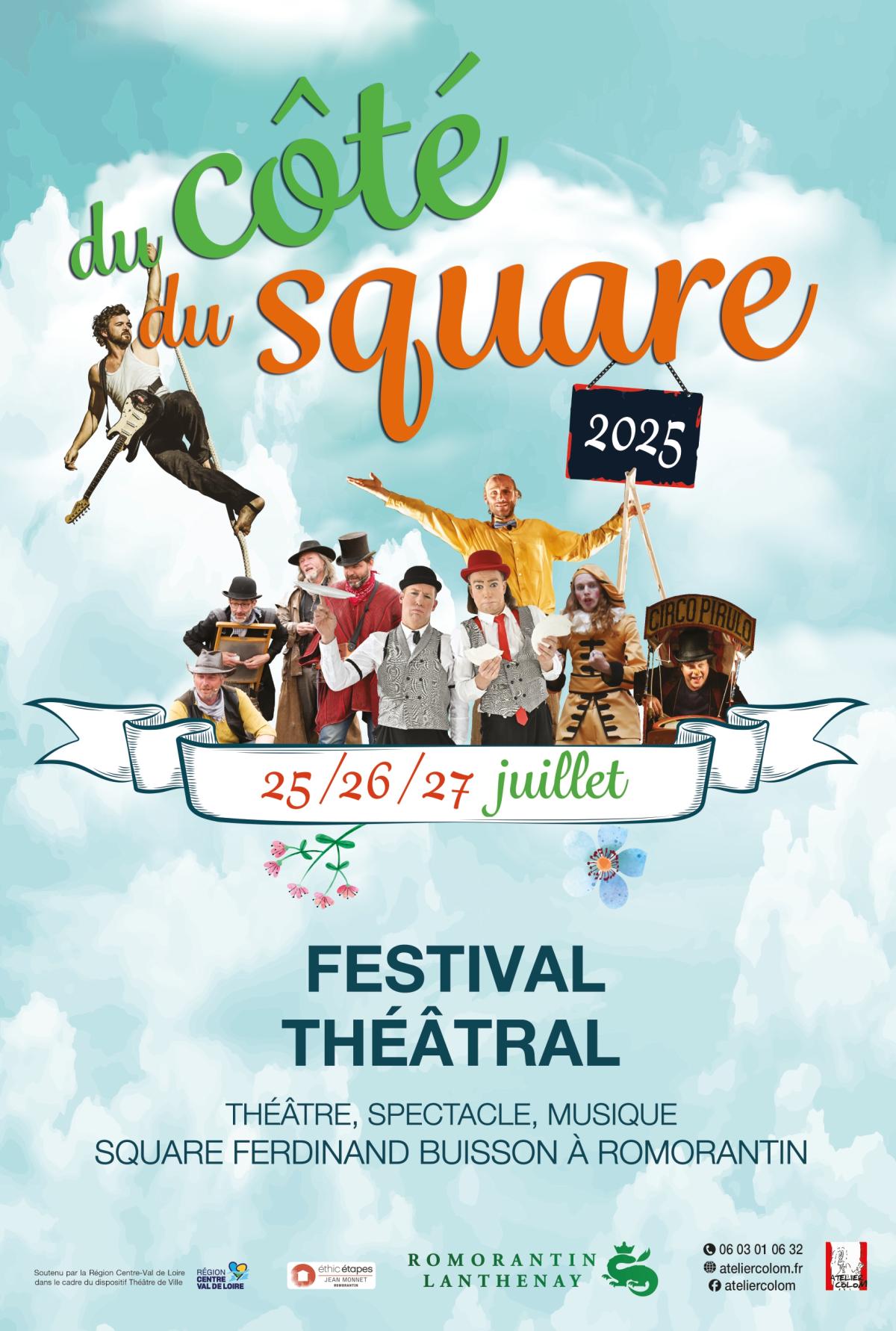 Du côté du square